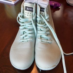 NoBull Mint/Blue Glass High-Topa (M 7.5, W 9)